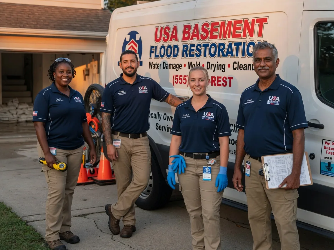Basement Flood Cleanup company in Rhome, TX
